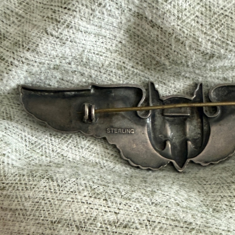 US aerial gunner military wings vintage pen - Picture 8 of 9